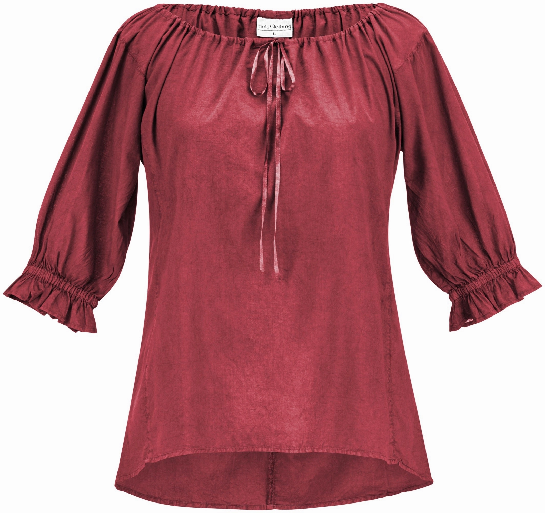 Biodegradable Fiber Blend Brigid Tunic Limited Edition Reds