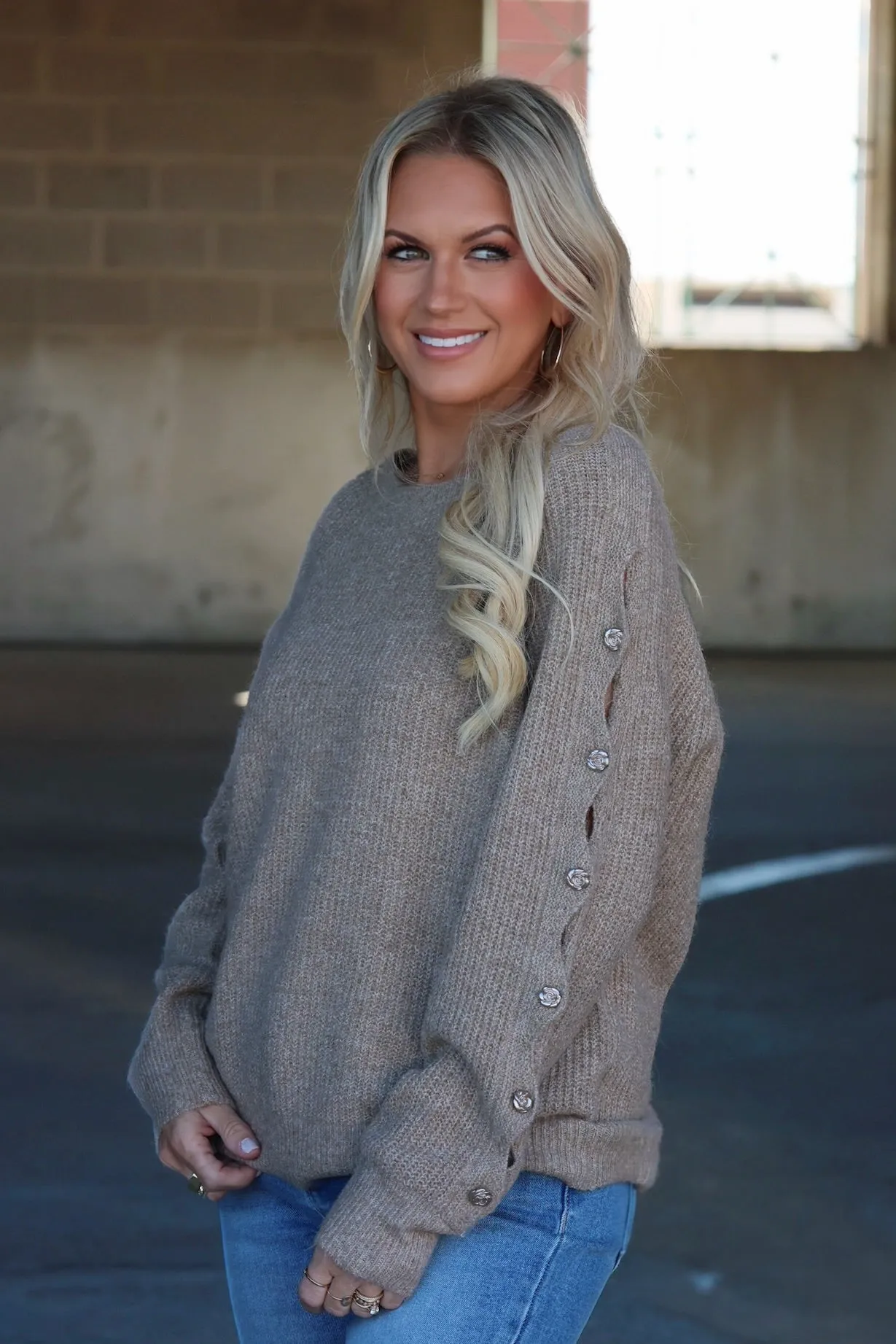 FlatlockSeams Sammie Sweater