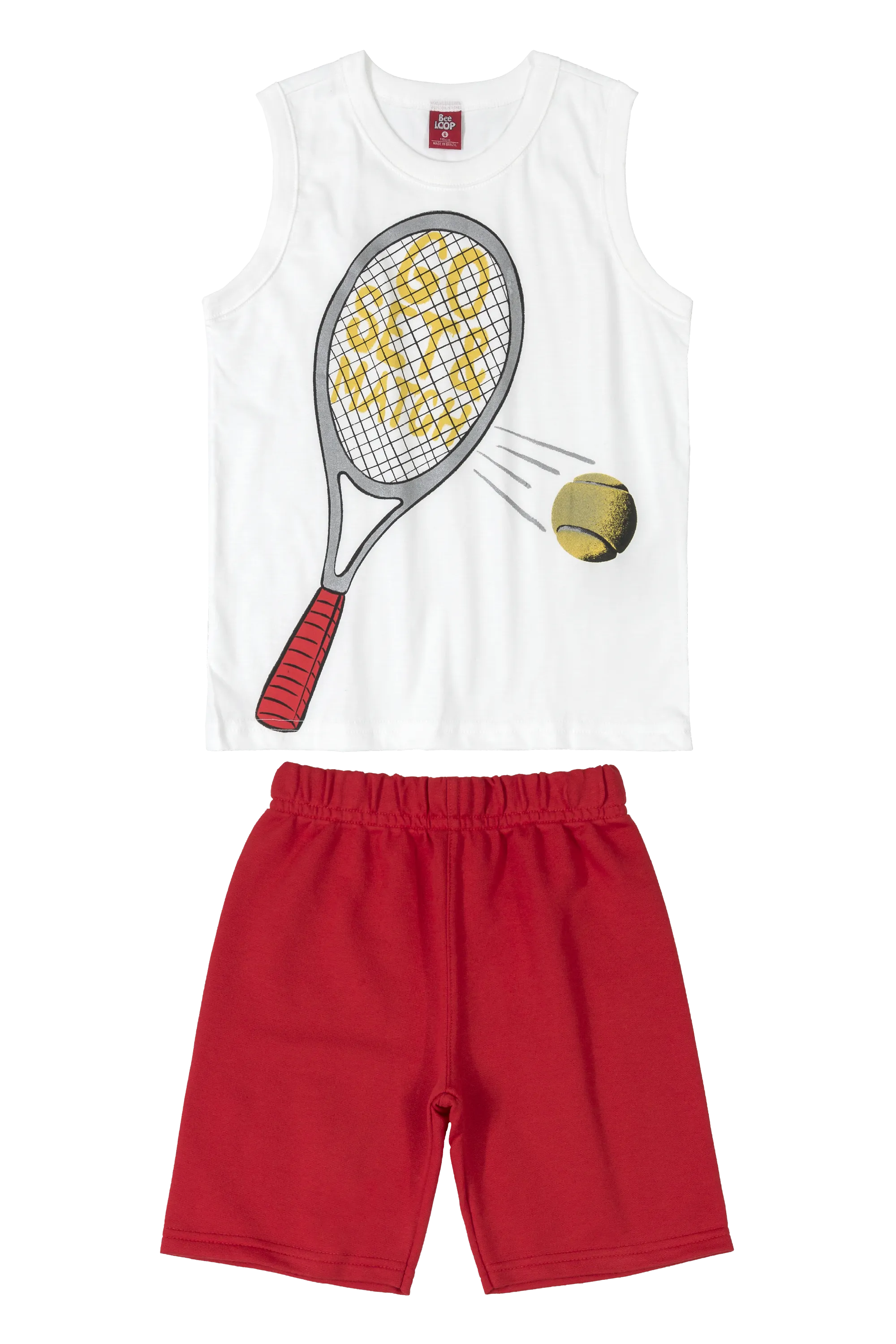 Tennis Racket Tank & Shorts