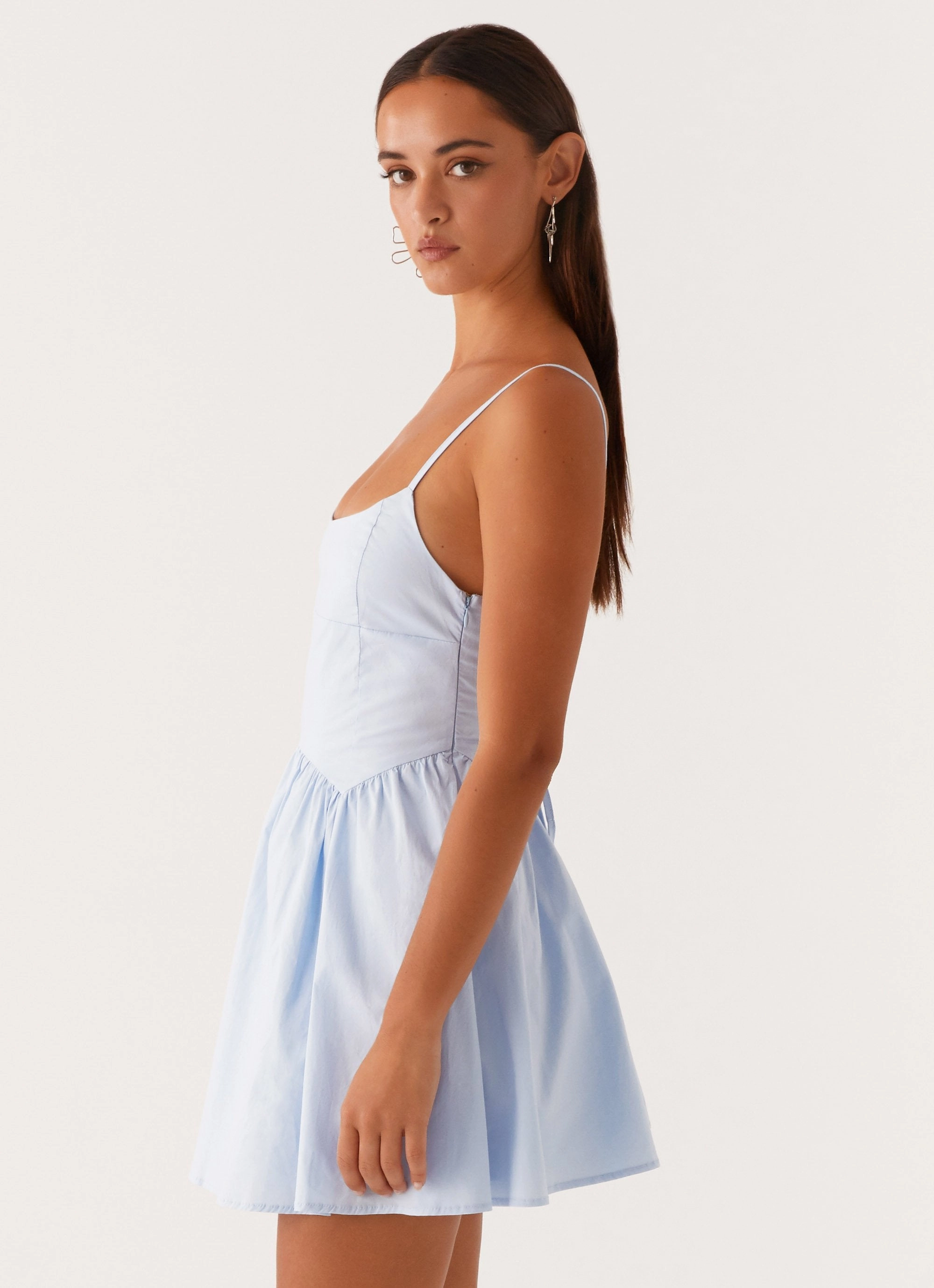 Love Energy Tesoro Mio Mini Dress - Baby Blue