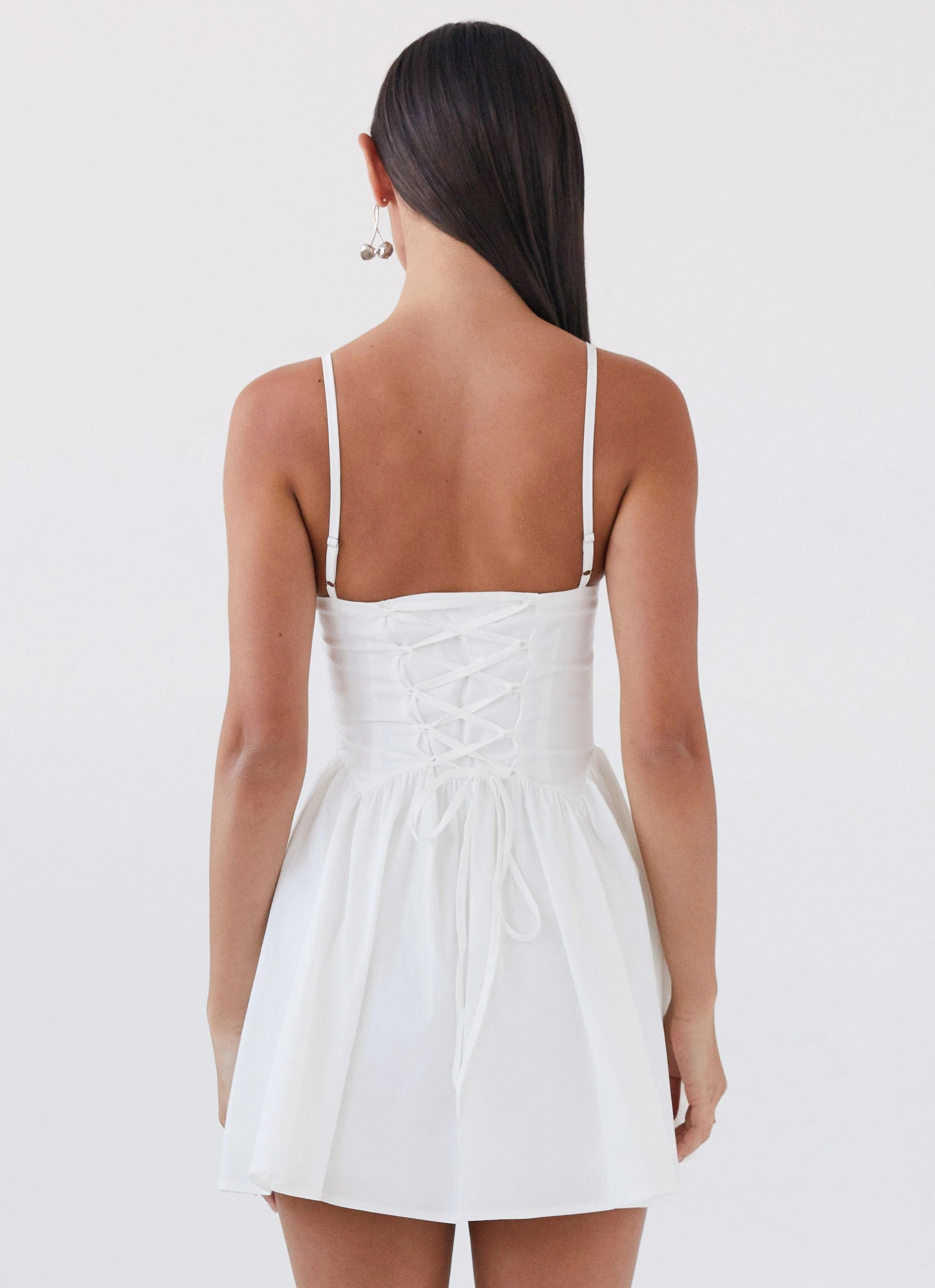 Life Soft Tesoro Mio Mini Dress - White