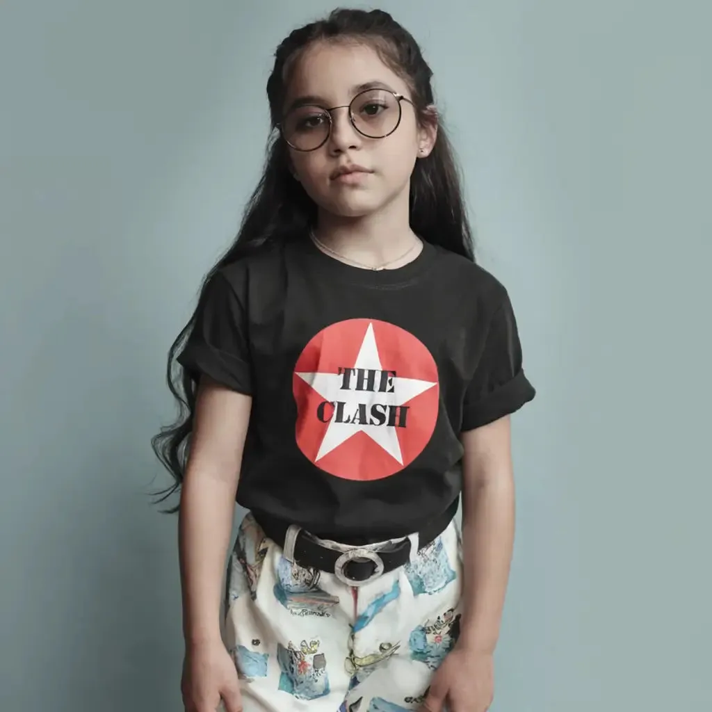 The Clash Kids T-Shirt - The Clash Classic Star Logo