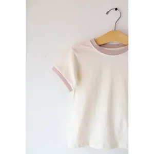 The Everyday Ringer Tee in Fawn