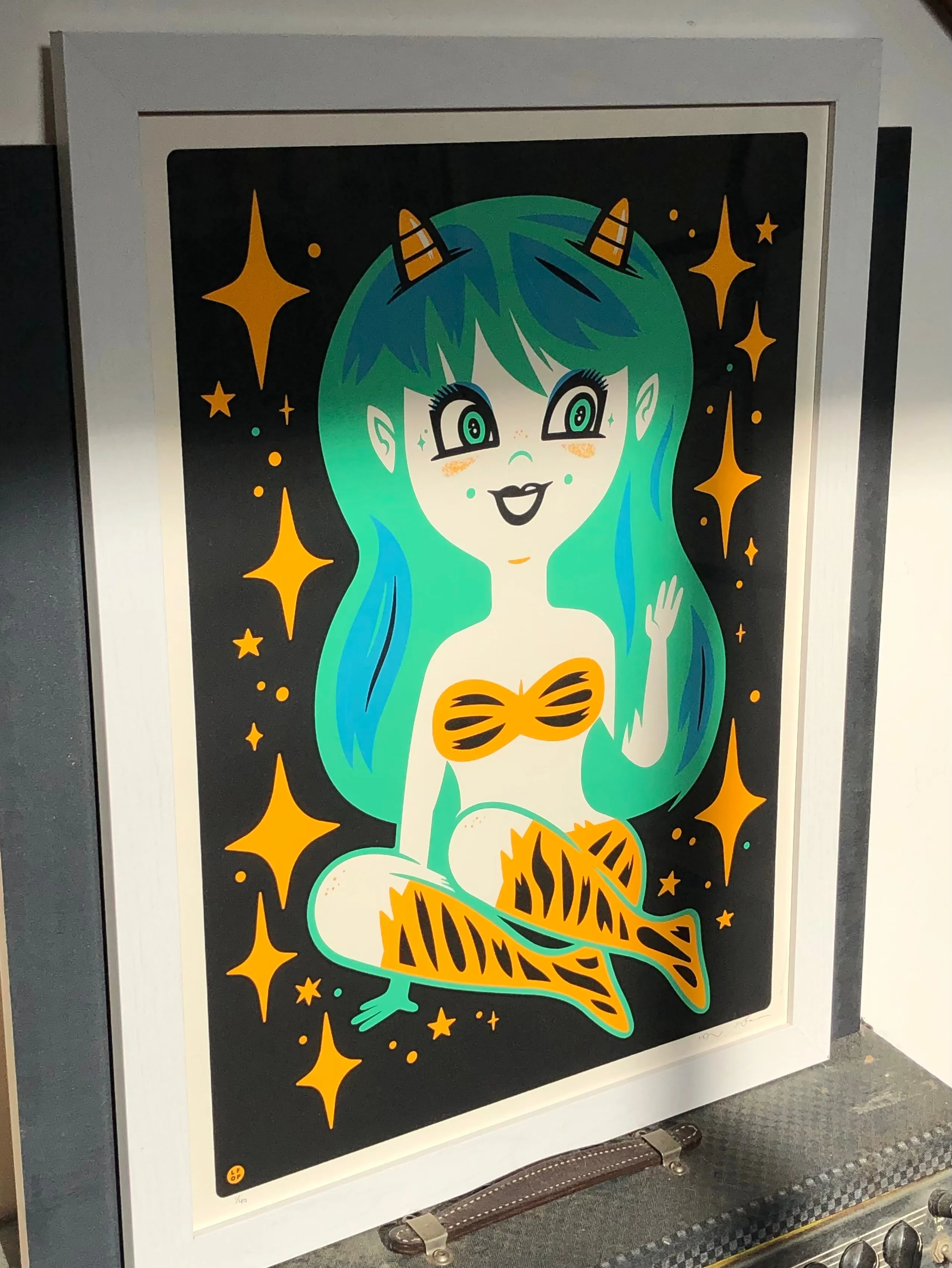 The Little Friends of Printmaking - "Hello, Darling!" print