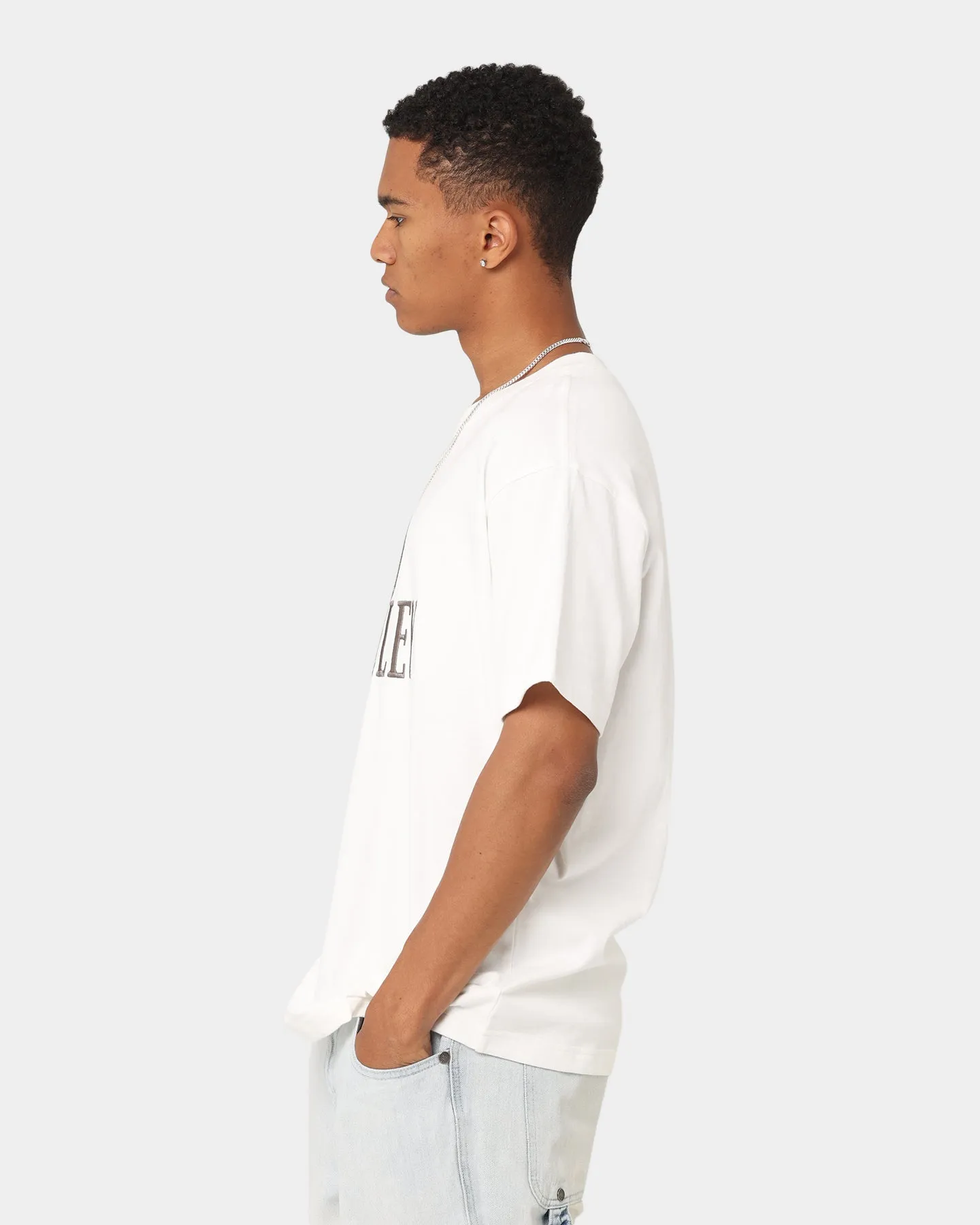 The New Establishment University Of California Berkeley Stack Logo T-Shirt Vintage White