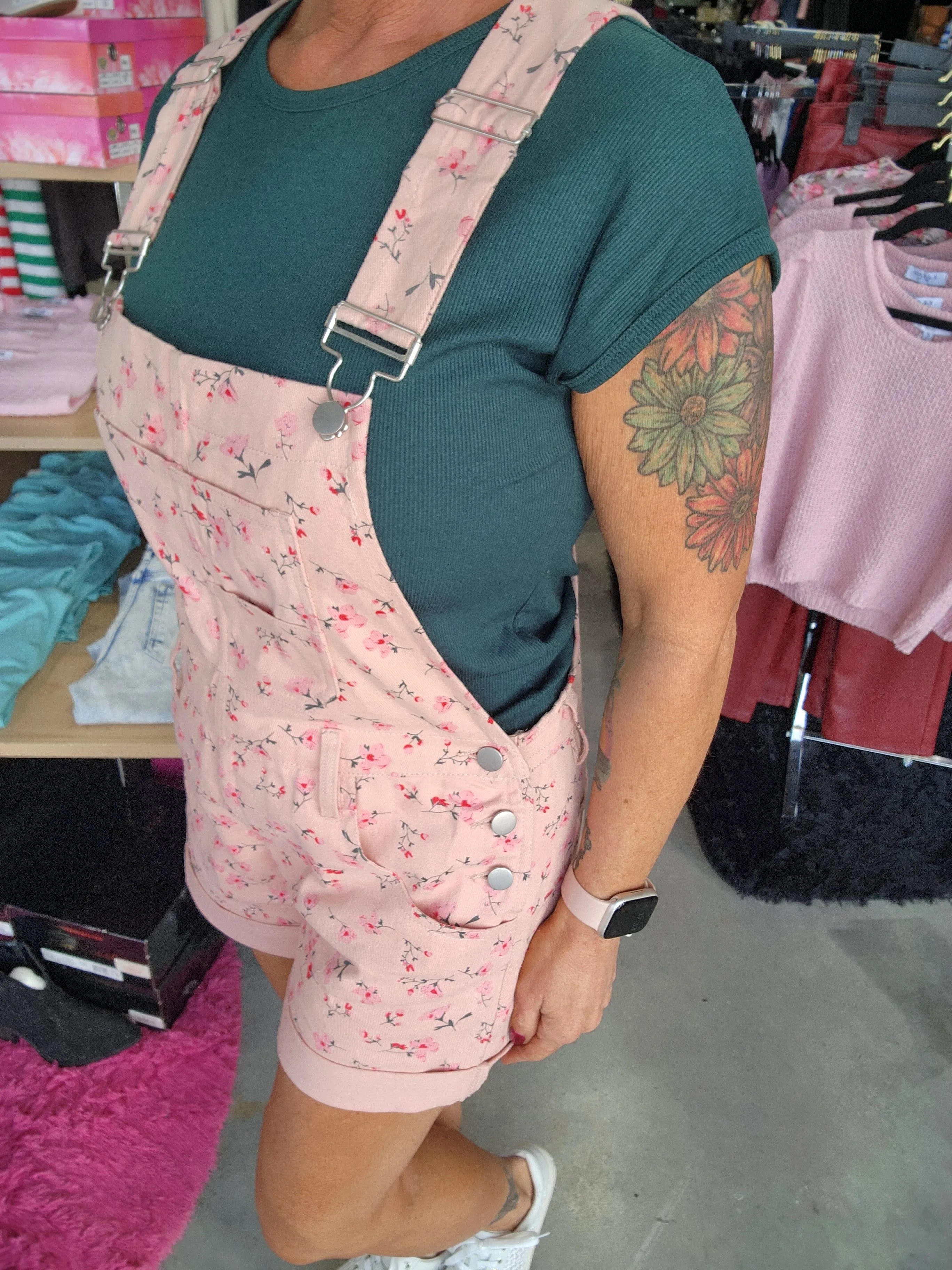 The Petal Pockets Shortalls