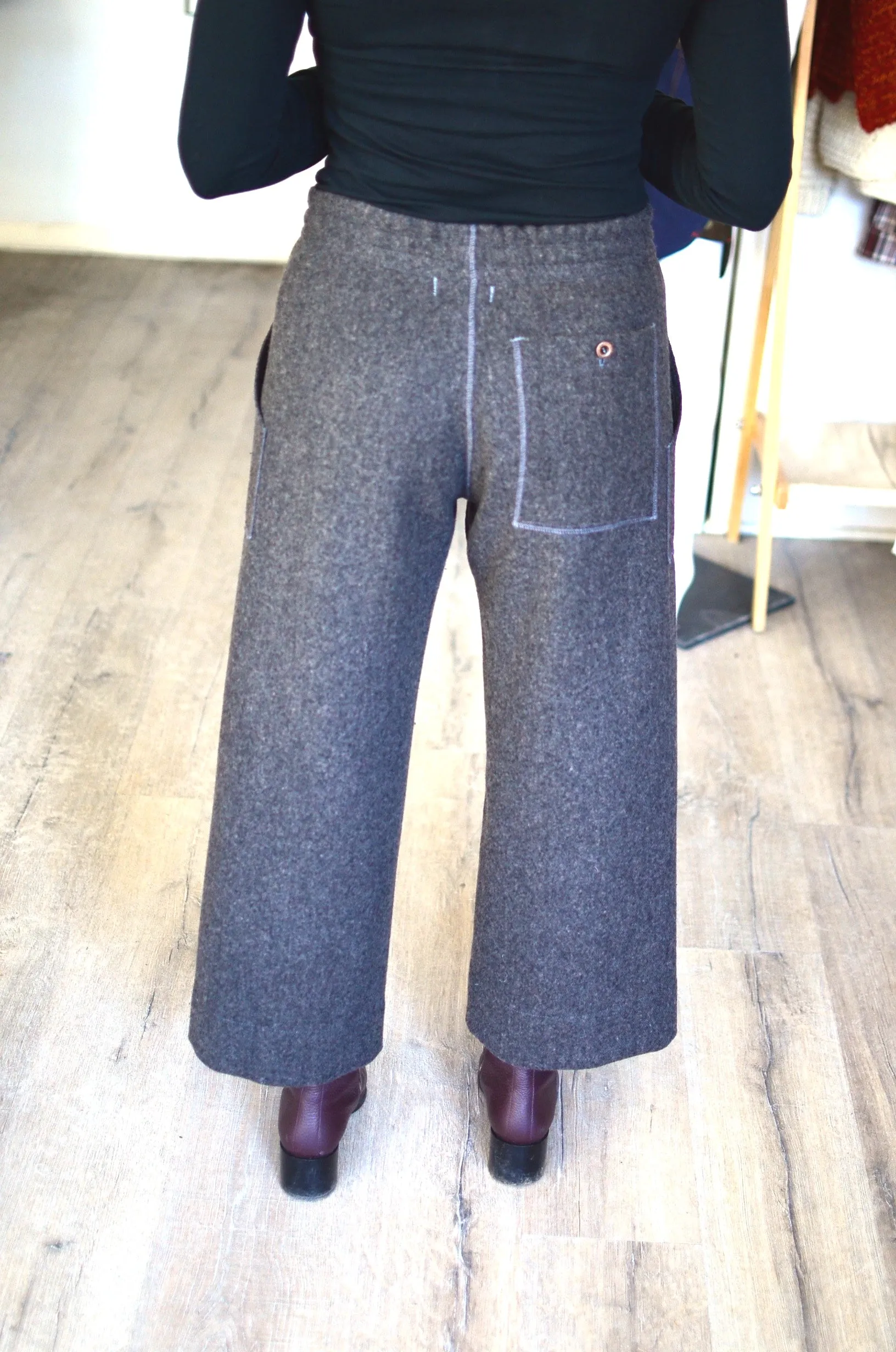 THE TERHI FATIGUE PANTS - CHARCOAL