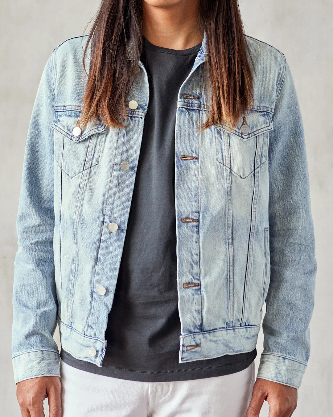 The Tides Trucker Jean Jacket - SALE