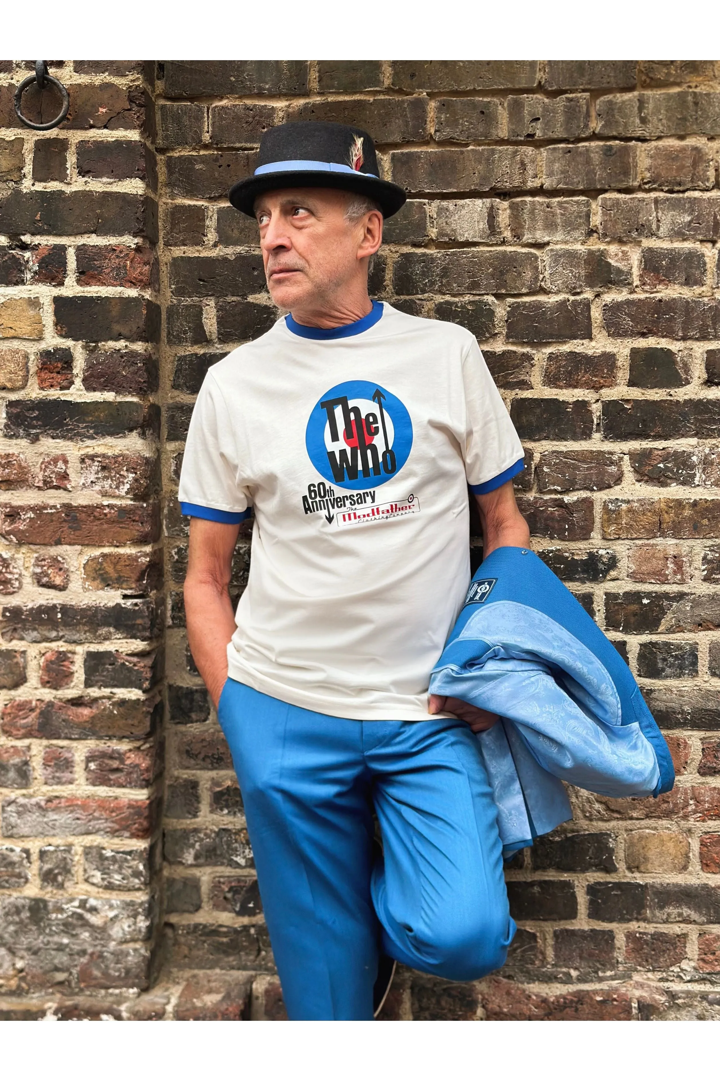 The Who x Modfather Clothing - TW/3010 Exclusive 60th Anniversary Ecru - T-Shirt