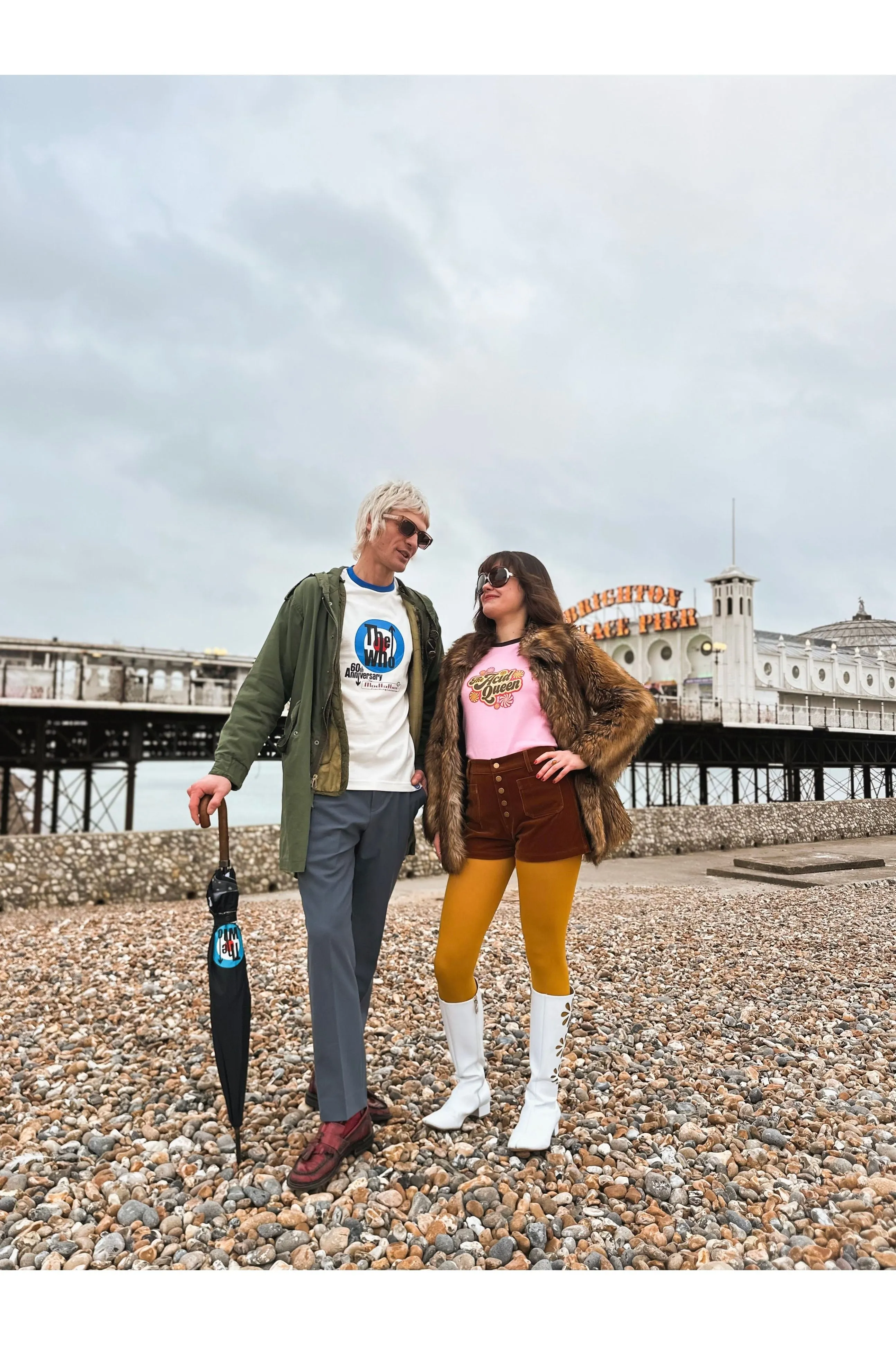 The Who x Modfather Clothing - TW/3010 Exclusive 60th Anniversary Ecru - T-Shirt
