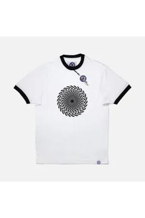 The Who x Modfather Clothing - TW/3013 Exclusive Black Spiral Ecru - T-Shirt