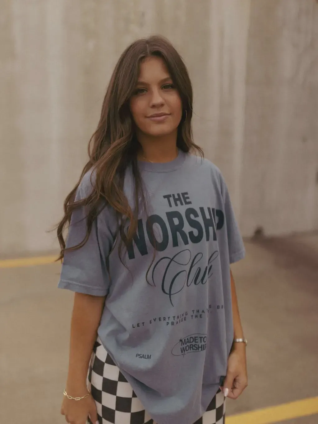 Layered Sleeve Layered Hemline The Worship Club Tee