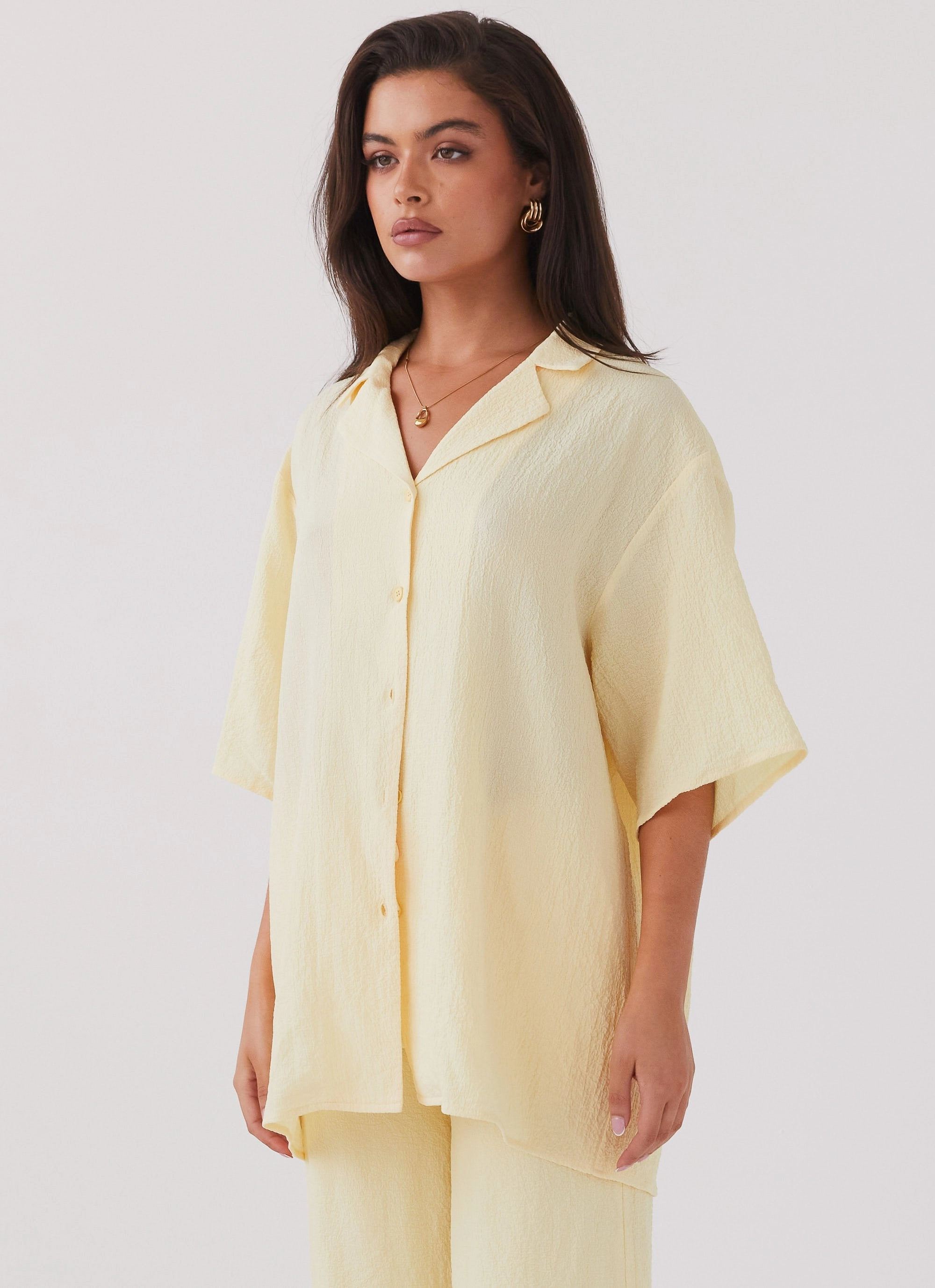 The Good Days Shirt - Lemon All Season Adaptability