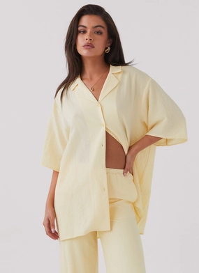 The Good Days Shirt - Lemon Heavy Duty Buckle