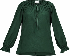 Ren??e Tunic Limited Edition Greens Quick Release Fastener