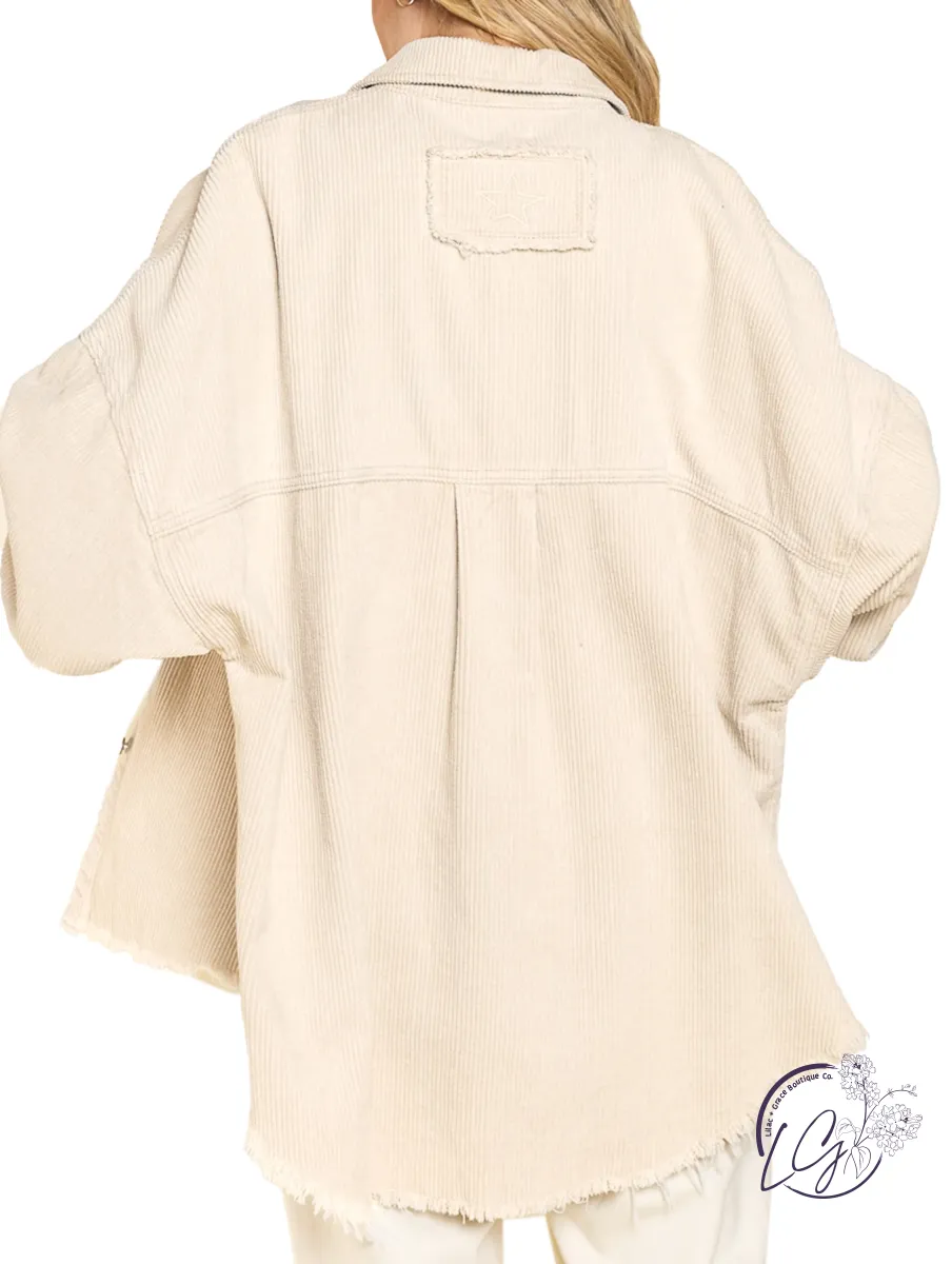Thinking About Corduroy Shacket