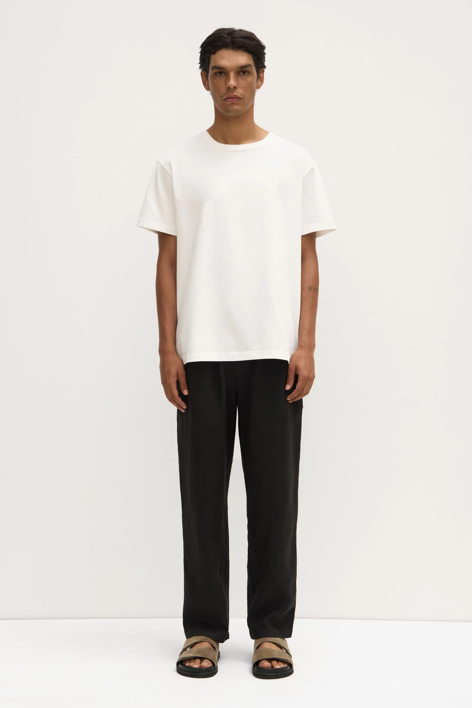 Tide Linen Pant High Collar Design
