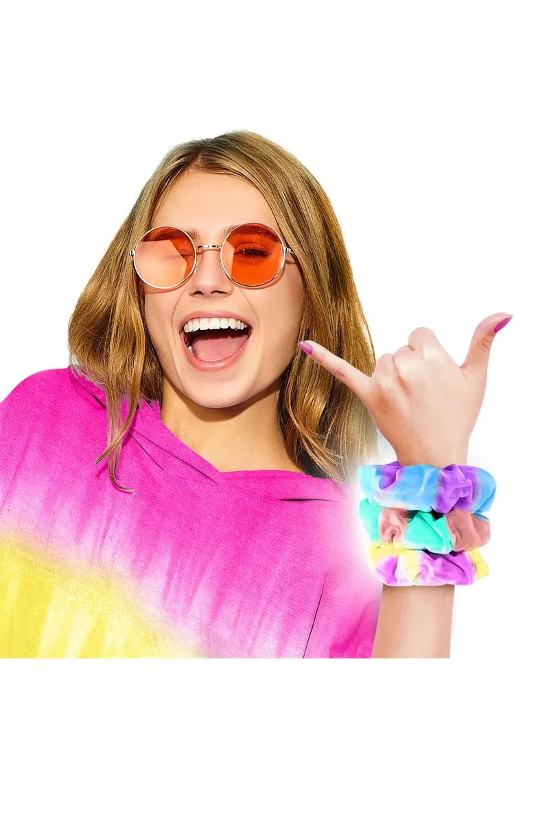 Tie Dye Scrunchie Kit, Purple