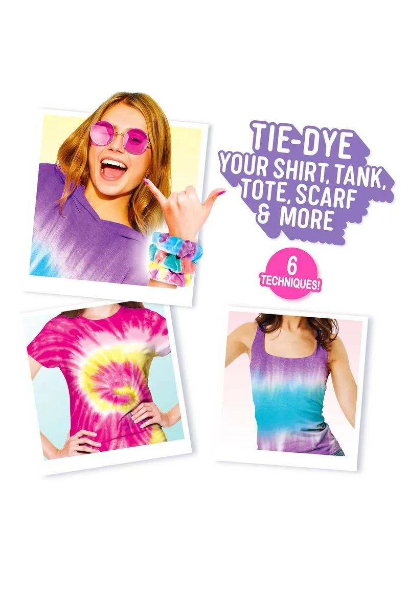 Tie Dye Scrunchie Kit, Purple