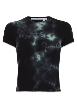 Tie Dye T-Shirt - Black/Jade