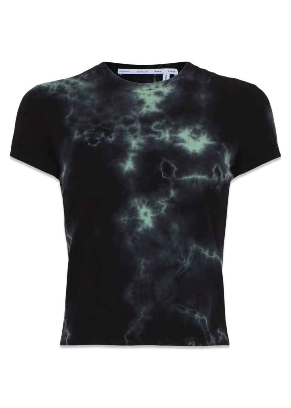 Tie Dye T-Shirt - Black/Jade