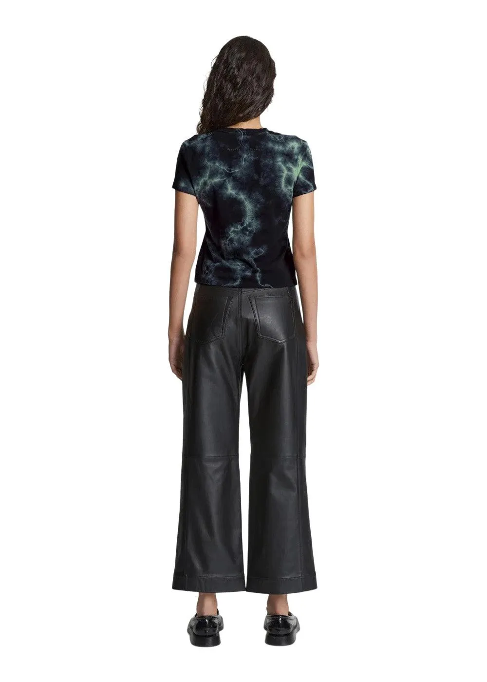 Tie Dye T-Shirt - Black/Jade
