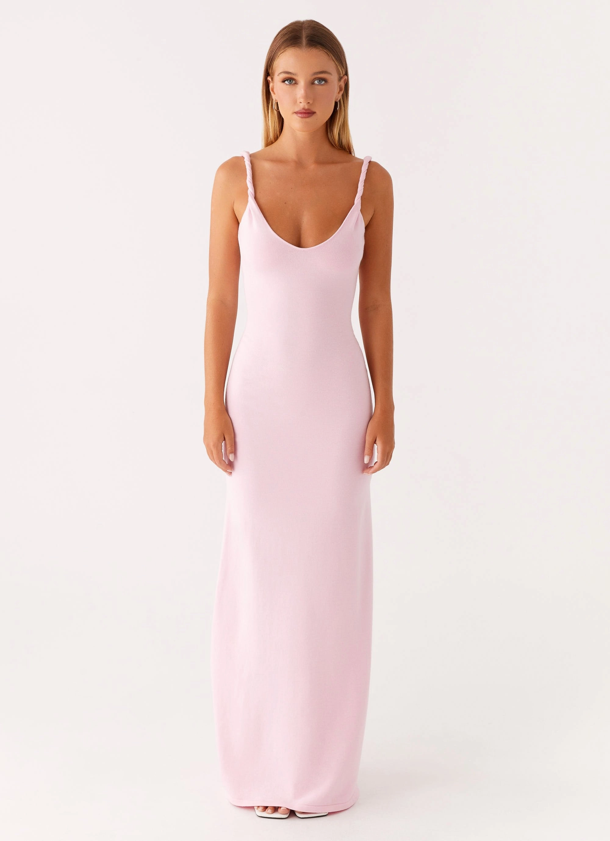 Birthday-Celebration Perfect Wear Anastasia Maxi Dress - Pink