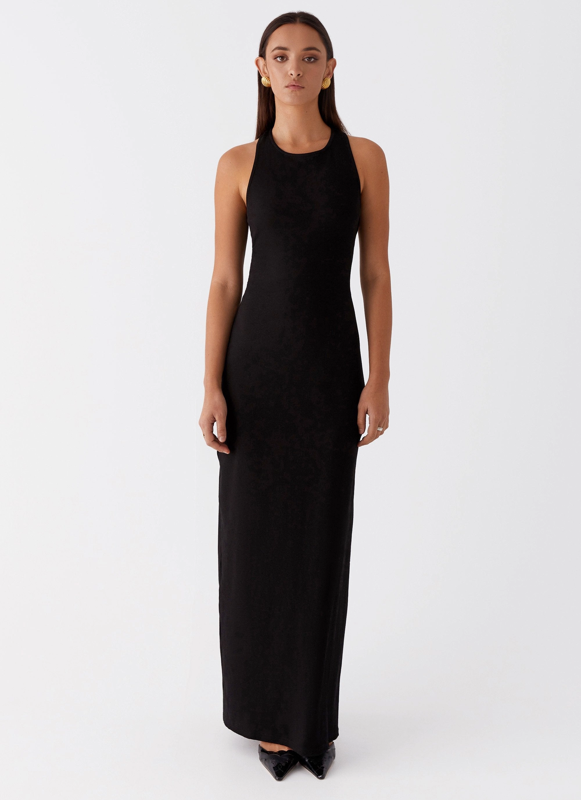 Alice Cut Out Maxi Dress - Black Capsule-Wardrobe