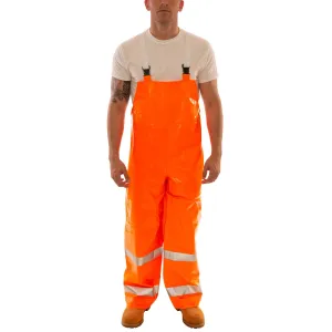 Tingley Comfort-Brite® Overalls - High Visibility, Flame Resistant, CSA Z96 Class 3, Waterproof, Reflective Tape, Quick Release Buckles, Adjustable Fit | Sizes S-5XL
