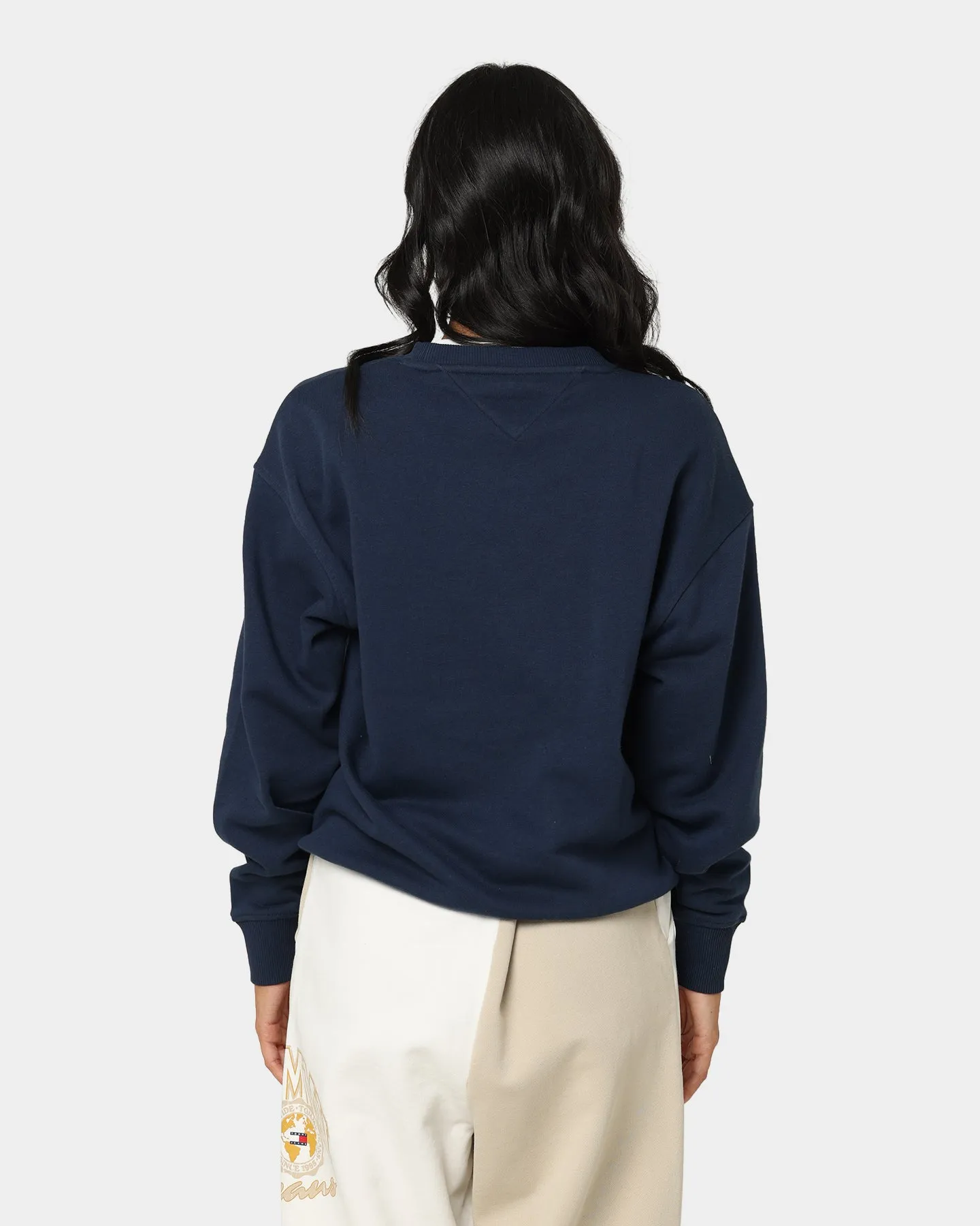 Tommy Jeans Women's College 1 Crewneck Twilight Navy