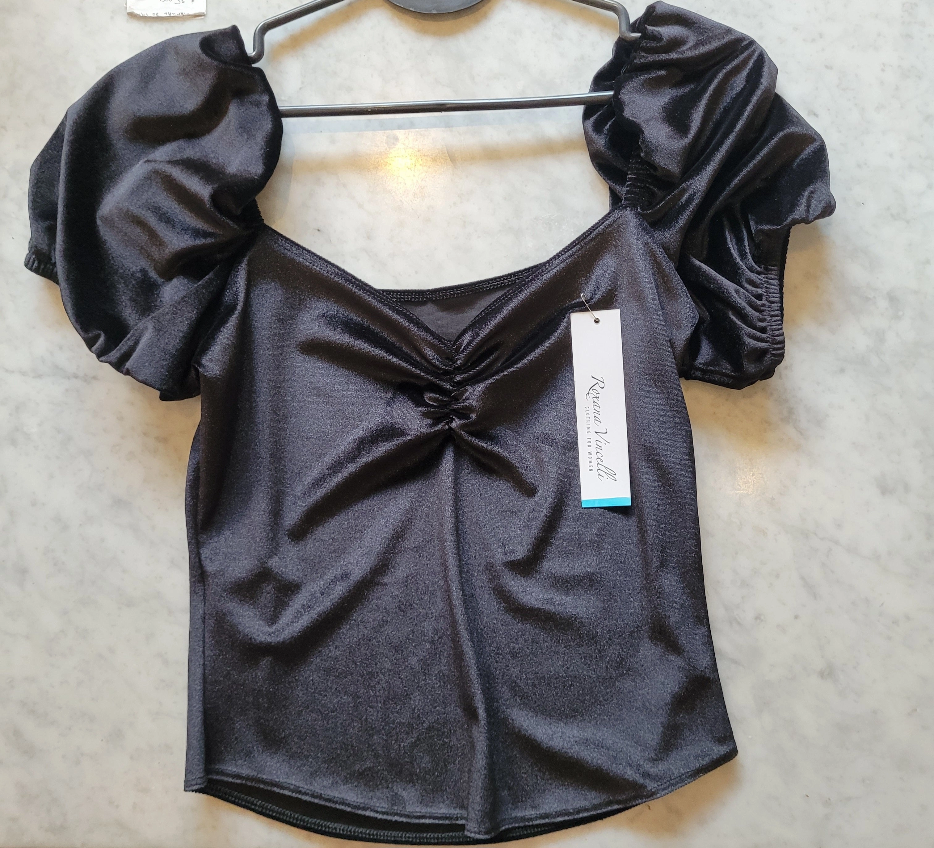 Chic Tee Vintage Shirt TOP - Farolito (Velvet)