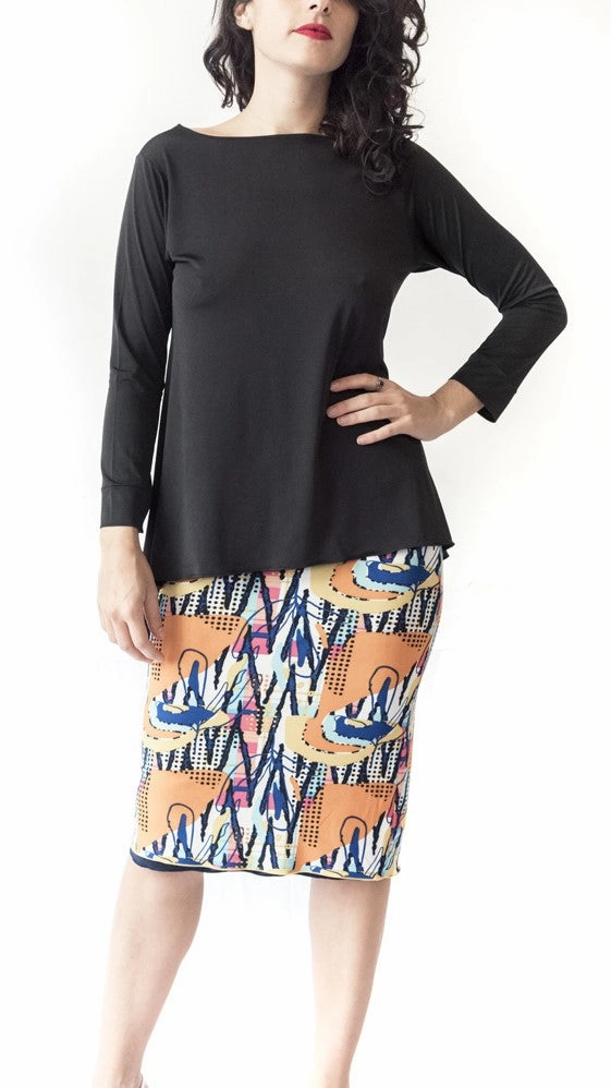 TOP - Lily (Microfiber) PolyesterBlend MinimalistSilhouette