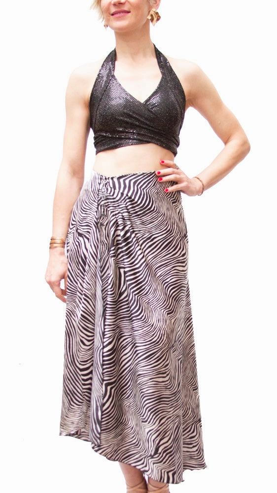 TOP - Mataloni (Shiny) Relaxed Silhouette MeshVentilation