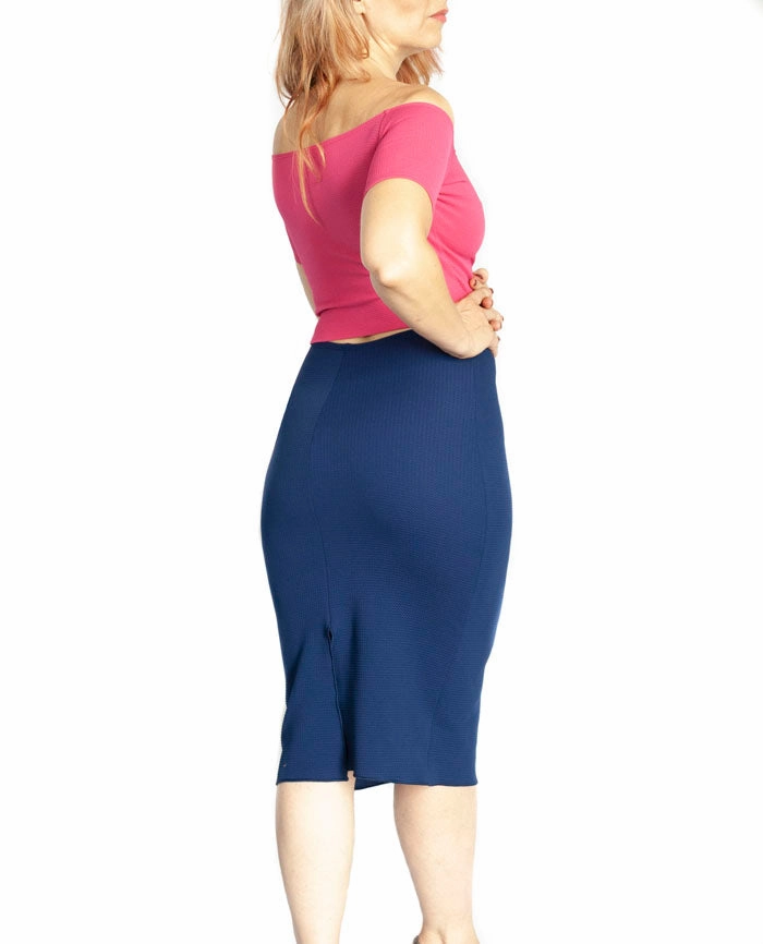 Rolled Hem Finish TOP - Nico (Pique)