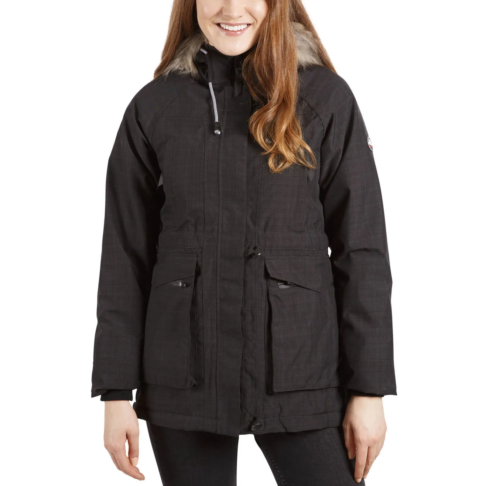 Trespass Womens Caption Waterproof Parka Jacket