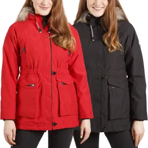 Trespass Womens Caption Waterproof Parka Jacket