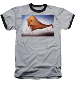Tribute to Dali - 2 - Baseball T-Shirt
