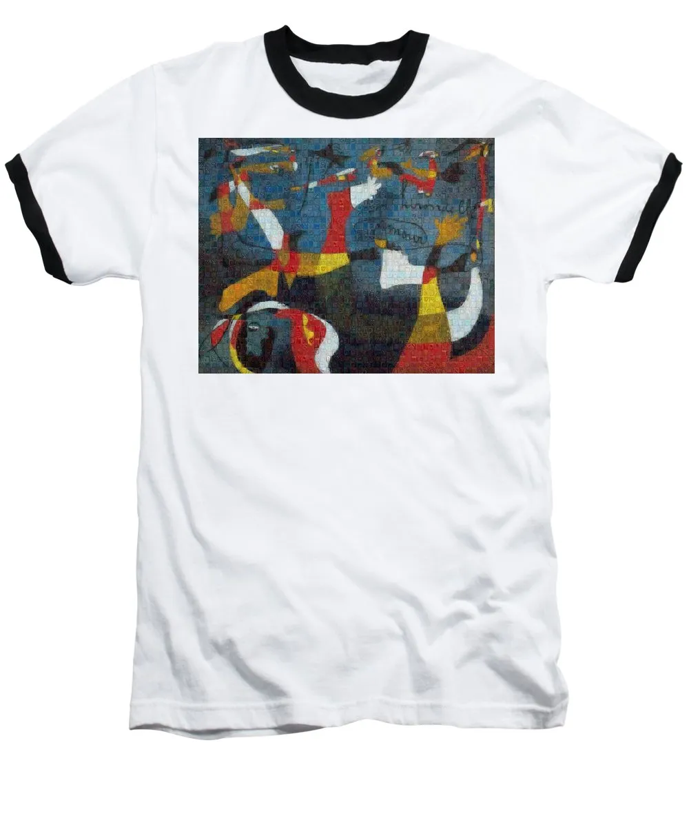 Tribute to Miro - 2 - Baseball T-Shirt