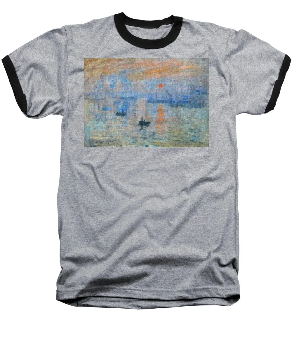 Tribute to Monet - 2 - Baseball T-Shirt