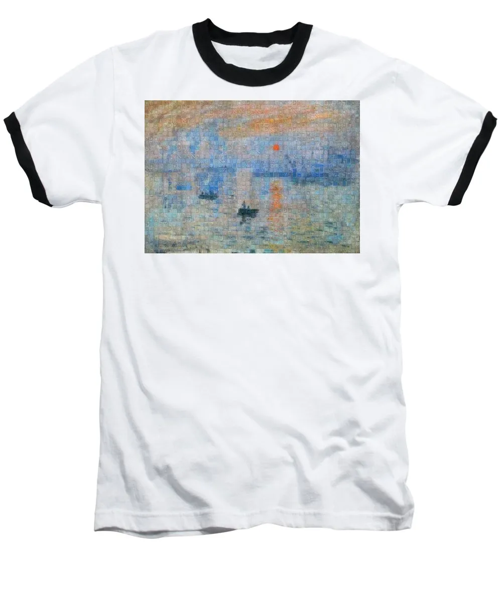 Tribute to Monet - 2 - Baseball T-Shirt