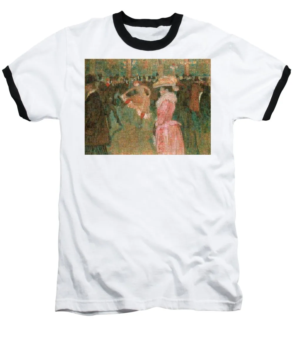 Tribute to Toulouse Lautrec - Baseball T-Shirt