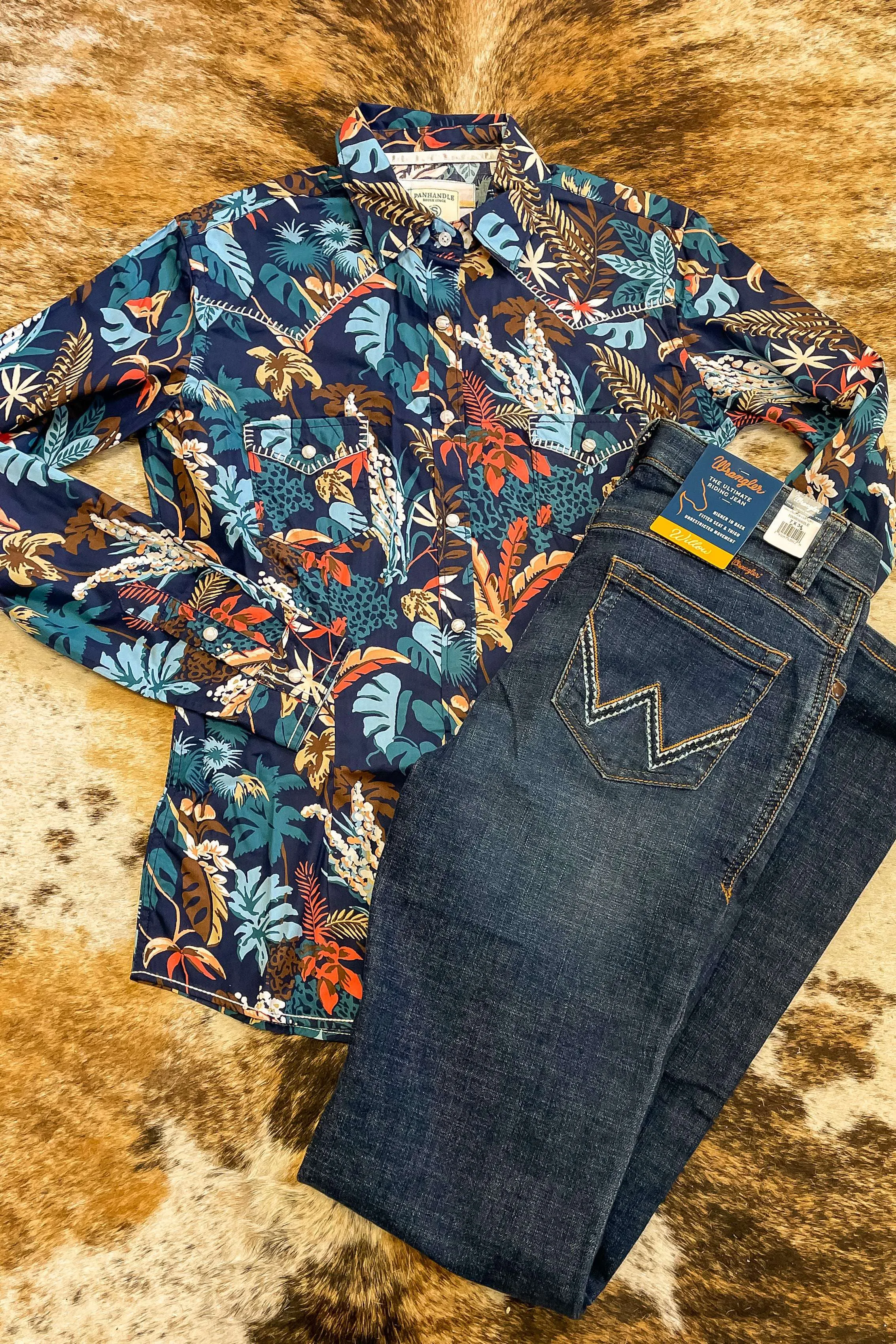 Trip To The Tropics Button Down