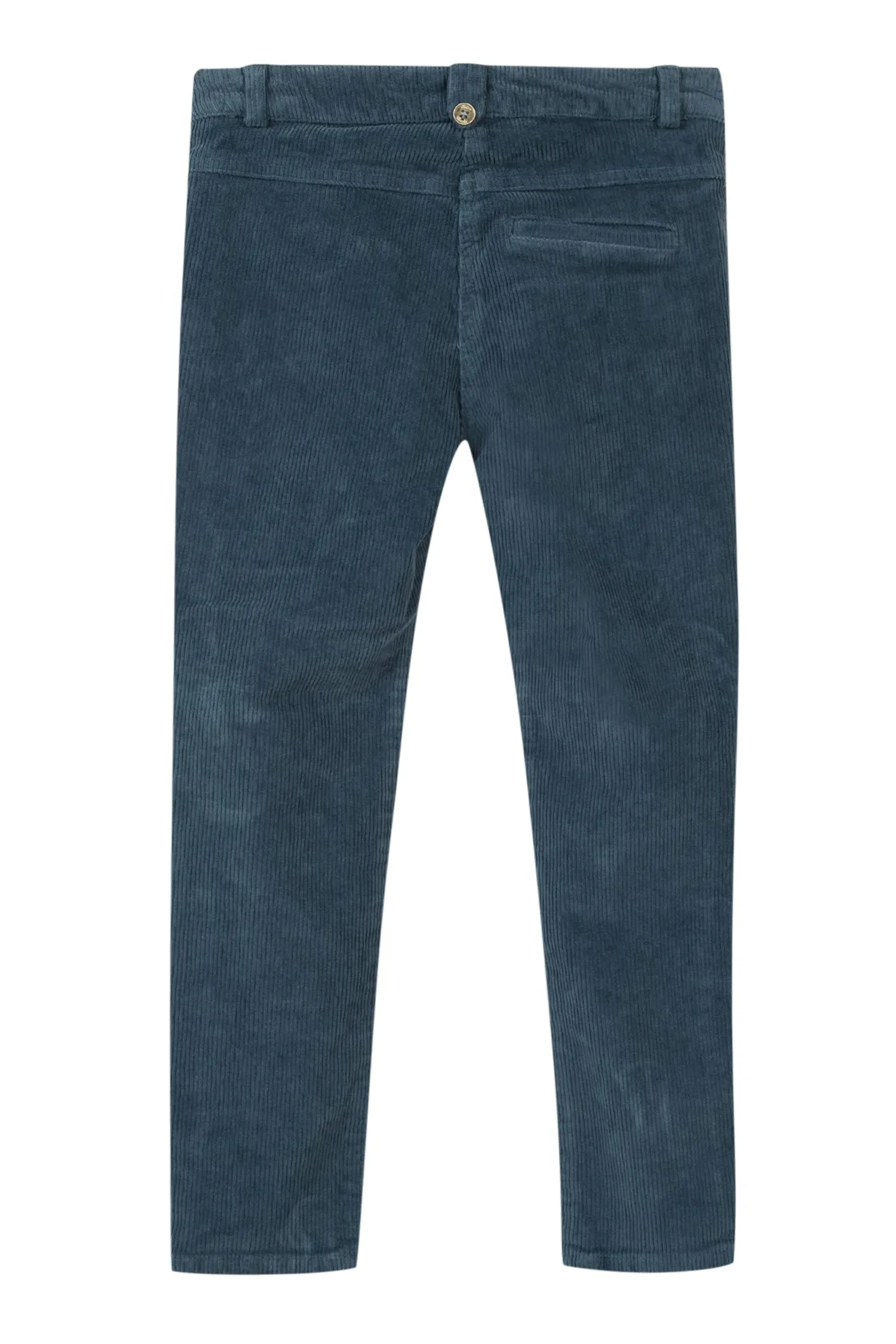 Trousers - Turquoise corduroy