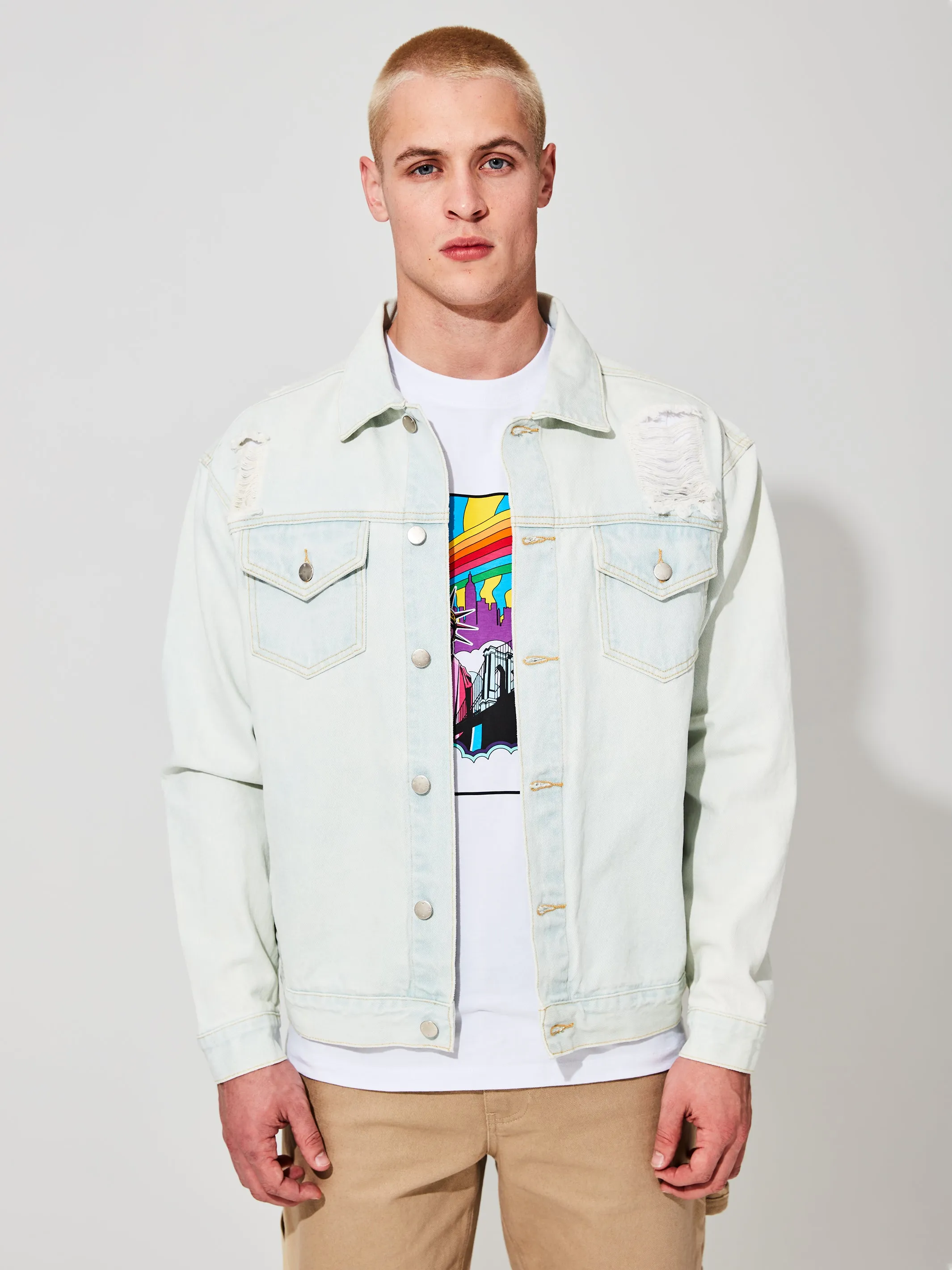 TRUCKER DECONSTRUCTED WY JACKET