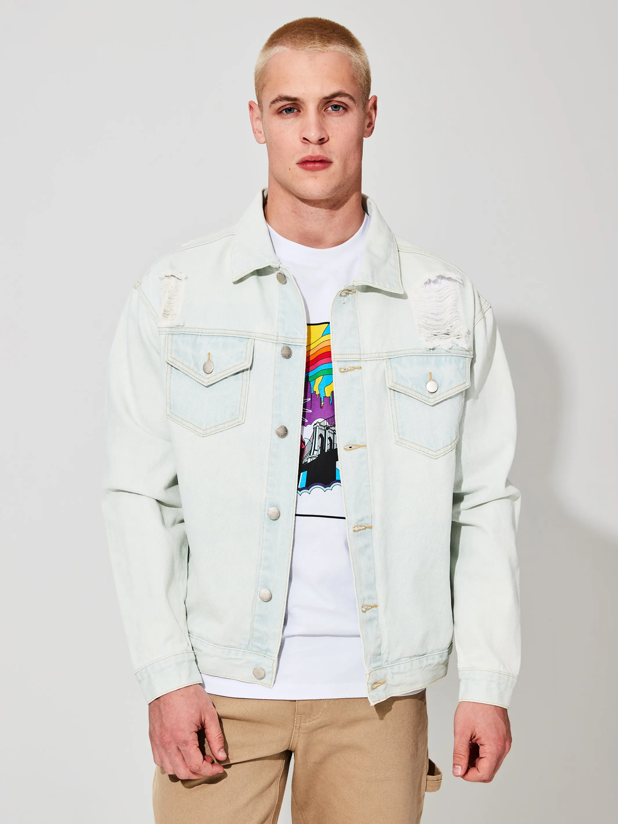 TRUCKER DECONSTRUCTED WY JACKET