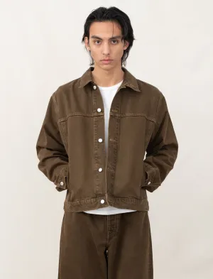 Trucker Jacket Denim (Mushroom)