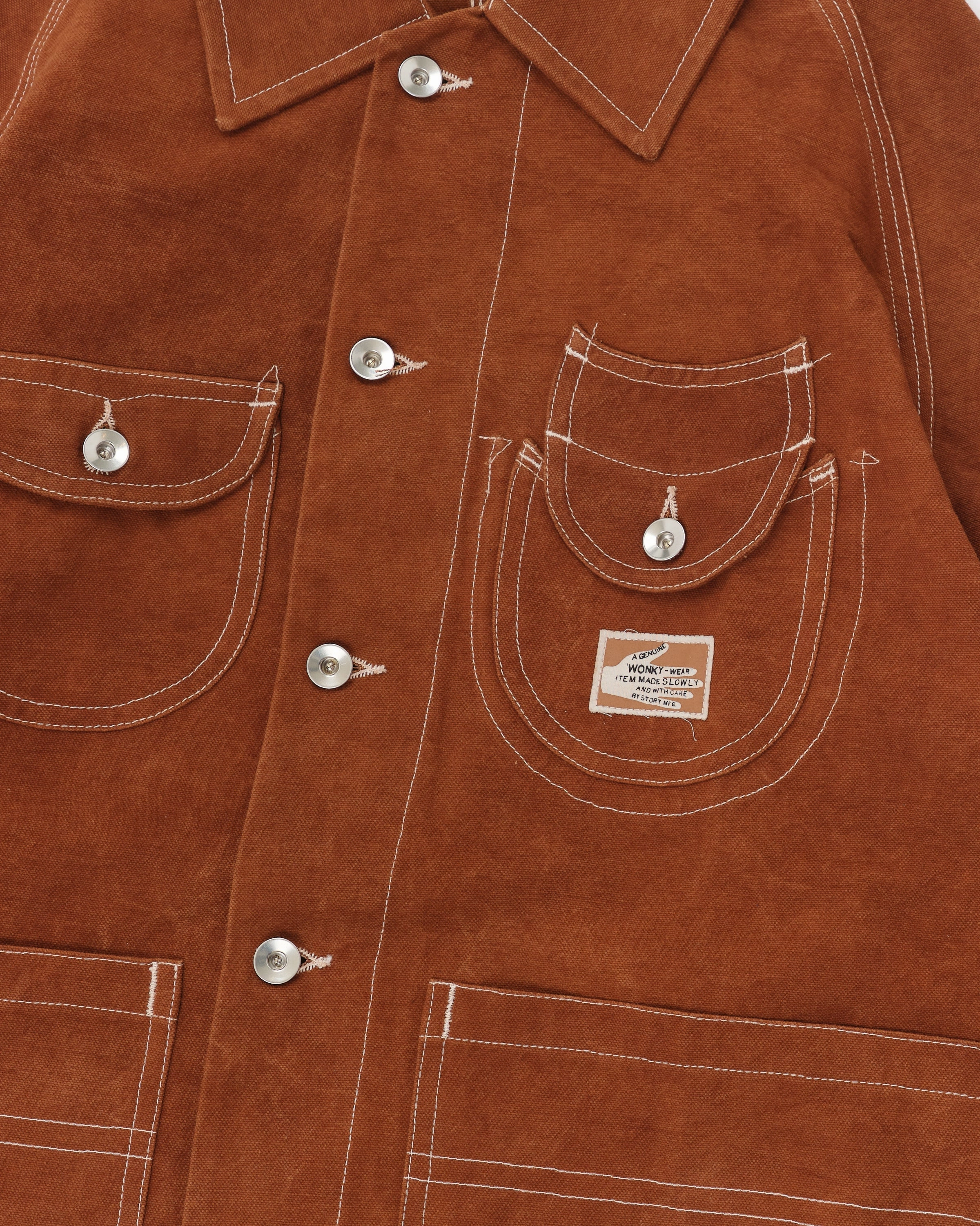 Circuit Jacket - Brown Wonky-Wear Blush Glow Comfy and Relaxed