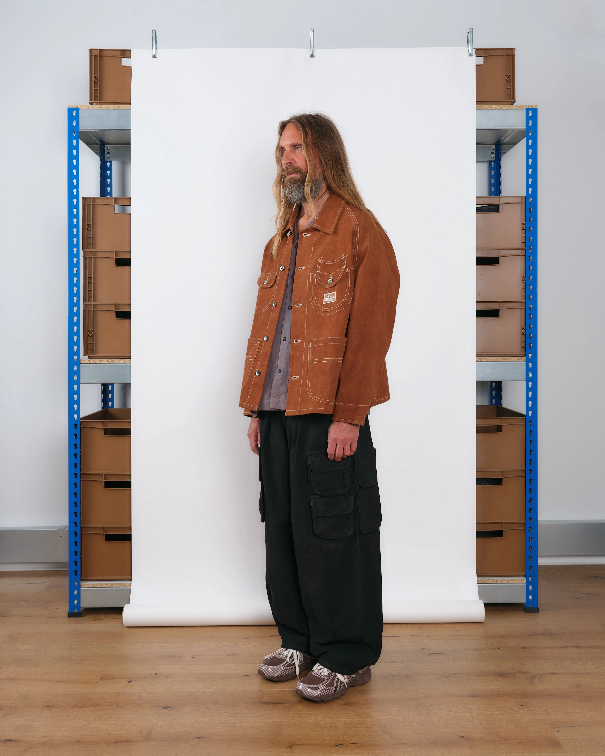 Functional Fit Circuit Jacket - Brown Wonky-Wear