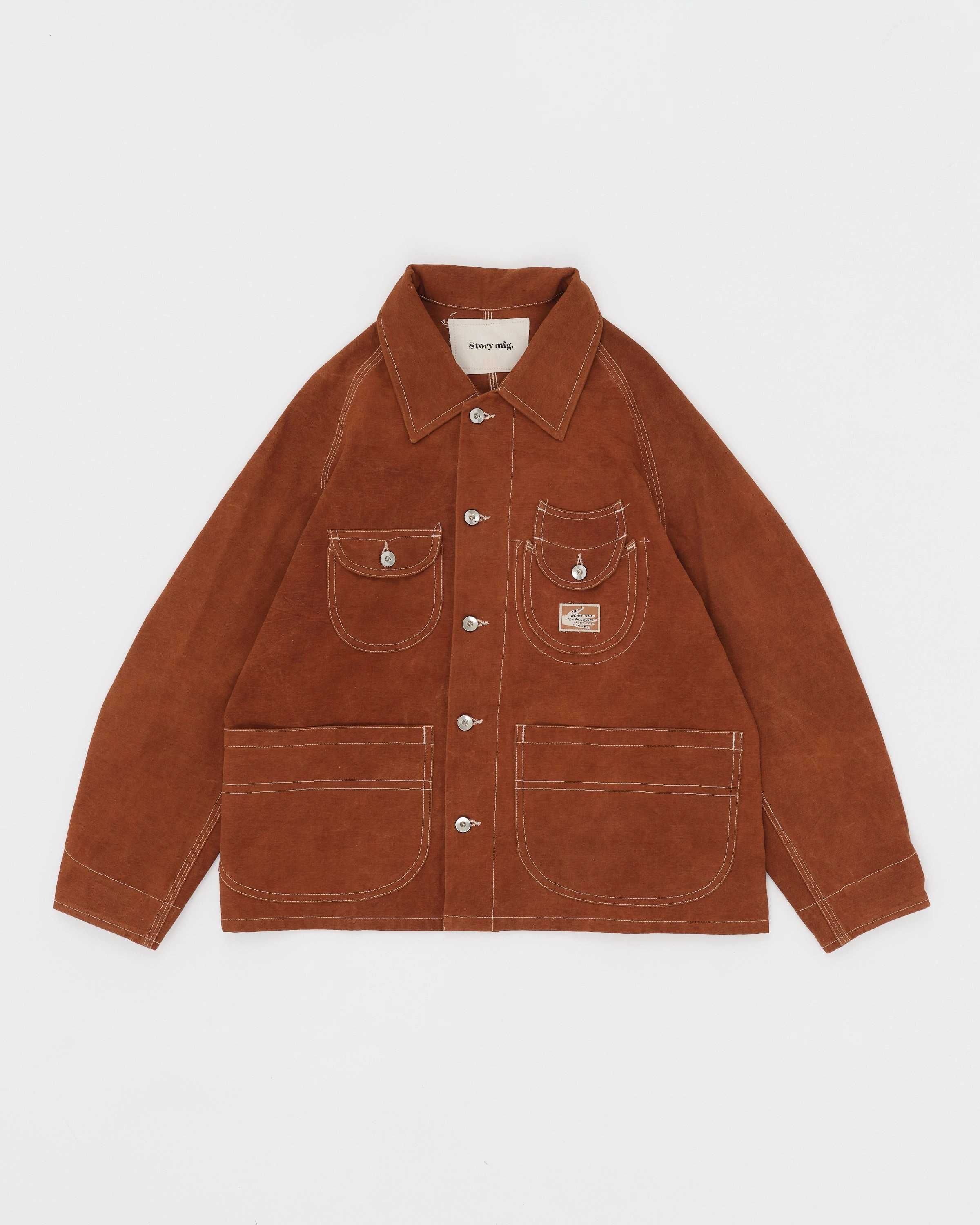 Circuit Jacket - Brown Wonky-Wear Sleek Waistband