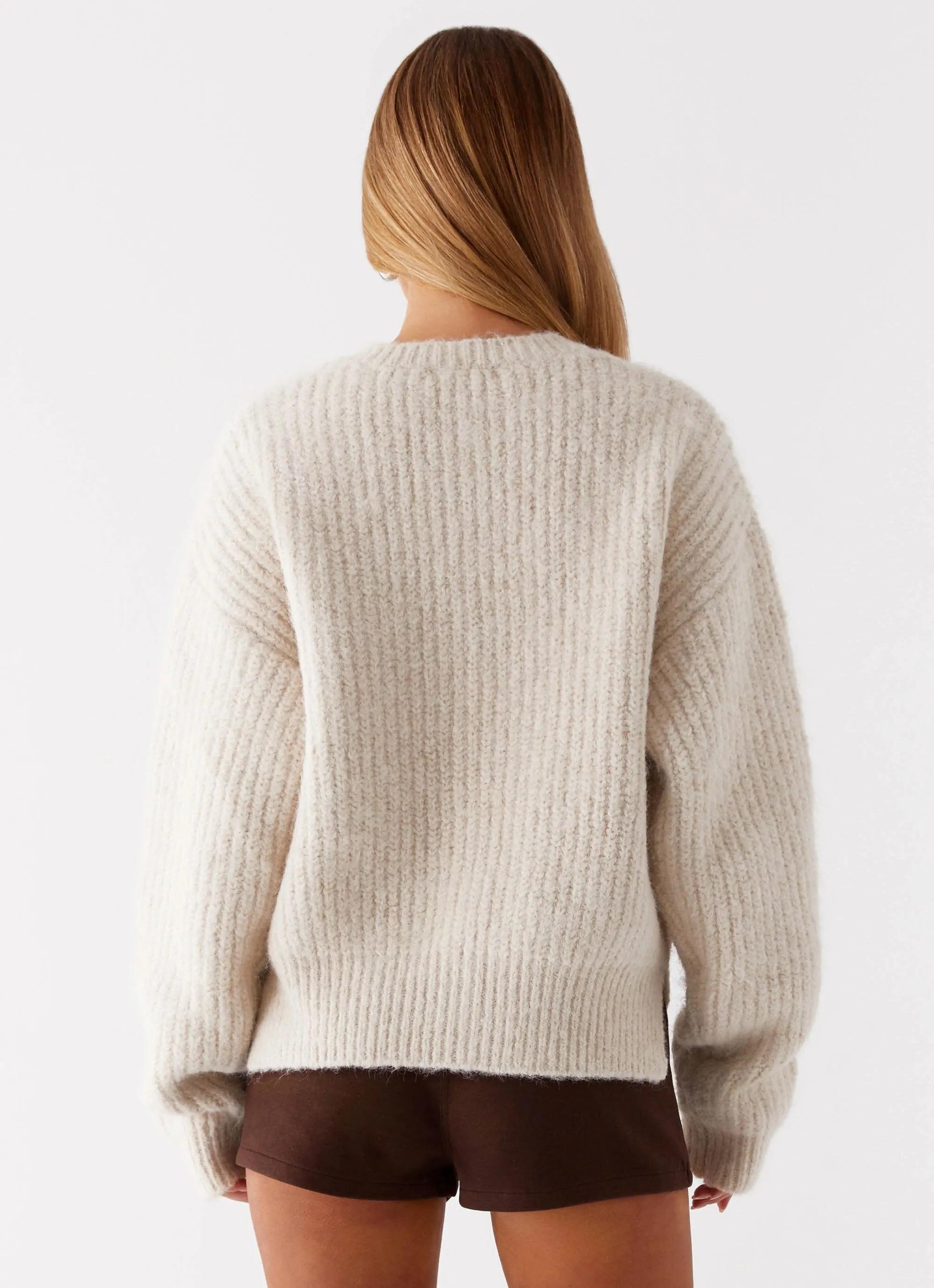 Anti Pilling Fabric Sweat Absorbing Lining Hartley Cardigan - White